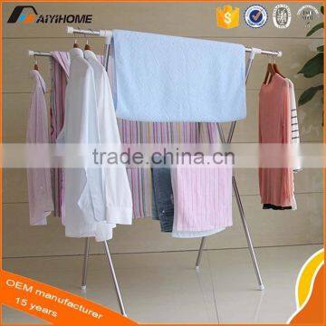 folding clothes rack space saving diy folding clothes rack