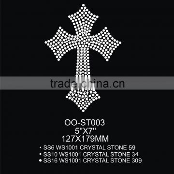 Crystal Cross Rhinestone Custom Stickers Shop