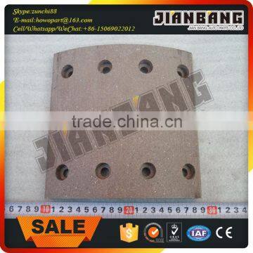 Sinotruk Howo Truck Parts Brake Linings WG9100440029