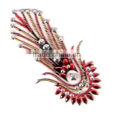 Beautiful Crystal Adult Indian Temporary Crystal Tattoos Sticker/Body Fashion Body Tattoos Sticker photo-4