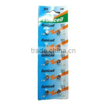AG4 LR626 1.5V Alkaline Coin Cell batteries AG4 Eunicell