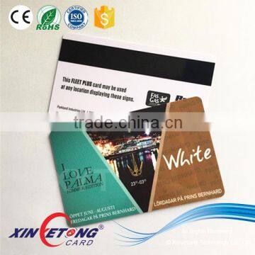 ISO Size CR80 Magnetic Club Card/Plastic Membership Card