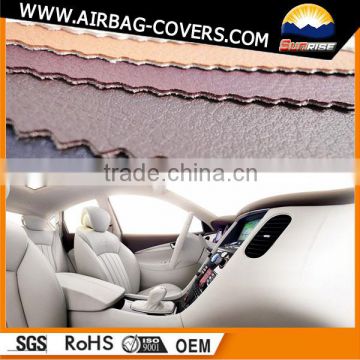 Red rexine car seat covers leather,car interior leather factory