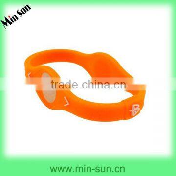 2014 Promotional magnetic balance silicon power bracelet from china munufactory