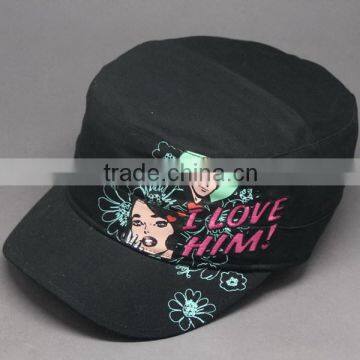 CLASSICAL ARMY CAP WITH PRINT