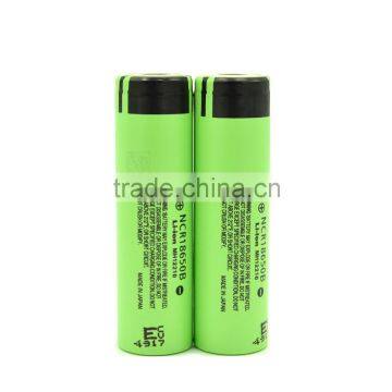 big in stock Anthentic made in Japan 18650 lithium ion battery ncr18650b 3.7v 3400mah rechargeable batteries