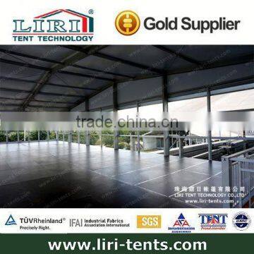 Best Selling 2014 Double Deck Tent with Glass Wall for Outdoor Events by Liri Tent China Manufacturer