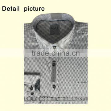 High Quality New Arrival Mens Top Design Dress Shirts OEM Service photo-2