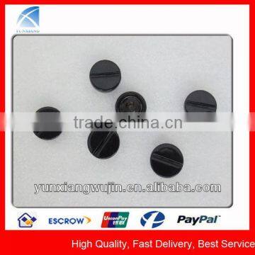 YX4561 Custom Black Round Decorative 8mm Metal Rivet for Jeans