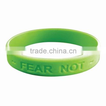 FDA food grade silicone bracelets custom rubber bracelets silicone wristbands wholesale fashion gift