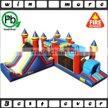 commercial used outdoor giant adults and kids inflatable obstacle course equipment with prices for sale                        
                                                                                Supplier's Choice