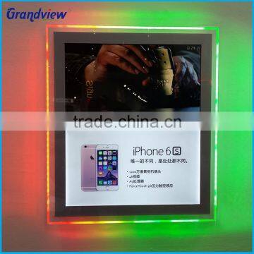 LED advertisng crystal light box RGB led crystal video