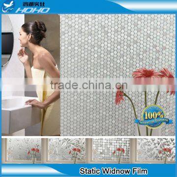 church style UV window decoration film with many kinds of pattern