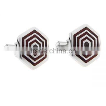 Fashion Jewelry Wholesale Wood Cufflinks for Men photo-3