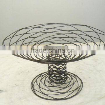 Designer Bowl,Wire Bowl,Decorative Bowl,Nickel Bowl,Tableware Bowl,Iron Bowl,fruit platter designs,design serving platter