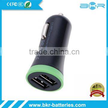 For IPhone /iPad /Air 2 / Mini 3 Galaxy S6 Twin Port 2.4 Amp USB Car Adapter Quality Choice