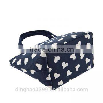 New Brand Designer Fashion Canvas Flower Shoulder Handbag Beach Bag Shopping Bag Shoulder Totes Bags Lunch Bag photo-2