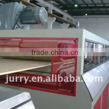 PVC profile extrusion line