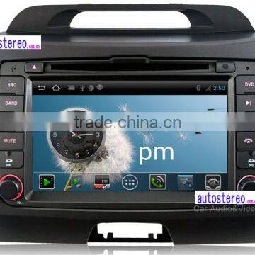 Android 4.0 Car stereo audio Car DVD Player Car GPS navigation forKia Sportage