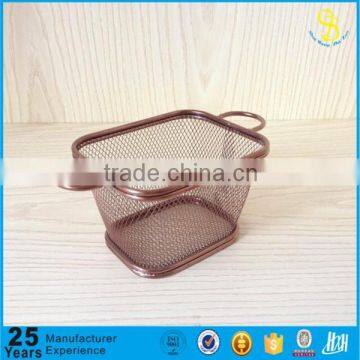 Stainless steel gold plated french frying basket, Chicken Fry Basket Chips Strainers For Deep Fat Fryer(Factory price)