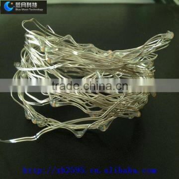 best price silver wire led decoration string light