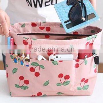 420D Polyester With PVC Coating Travel Cosmetic Pouch photo-2