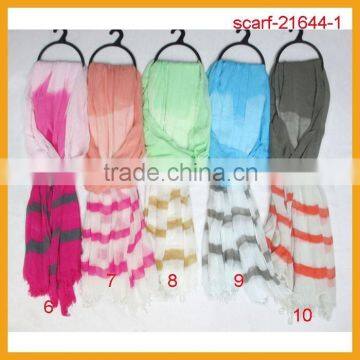 Fashion Long Scarf, Long Stripe Scarf Wholesale,modal Scarf photo-2