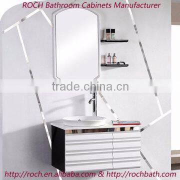 ROCH 8014 Hot Cheap Piano High Lacquered Wood Bathroom Furniture