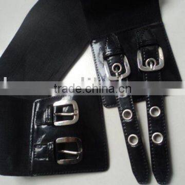 women elastic belts+PU material