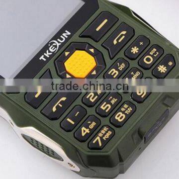 335-Sports Outdoor Cellphone 18000mah Standby 100days Elderly Phone Dual Sim Large Speaker With Analogue TV Dual Lights