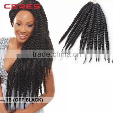 Havana Twist Loop Application Braid Crochet 100% Hand Braided Crochet Twist 14'' 16'' 18'' 22'' 24''