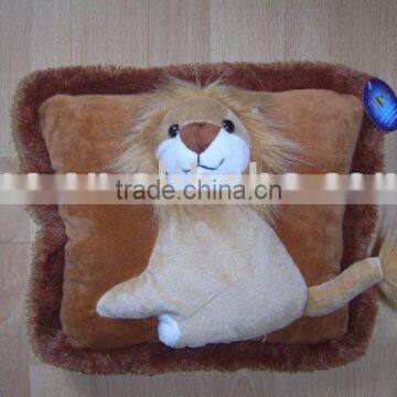 JM7470-1 plush pillow, animal cushion, plush cushion