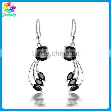 Bulk Knot Black Stone New Model Stud Earring photo-6
