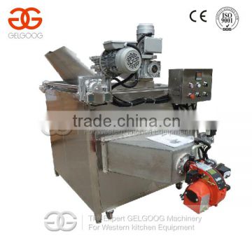 Automatic Gas Heating Peanuts Deep Fryer Machine