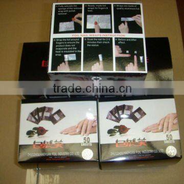 Colorful Nail Polish Remover Wraps Foil Sticker photo-2