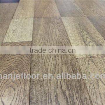 engineered wood flooring with cheap natural wood slatted adjustable in china