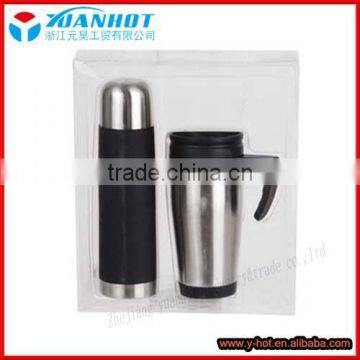 vacuum flasks and travel mug gift set