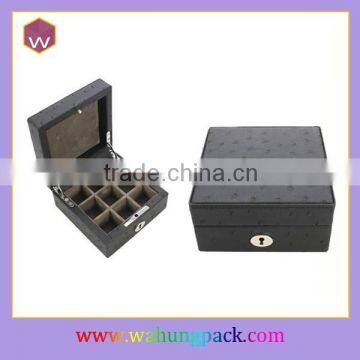 leather watch cufflink packaging box, make your own cufflinks box