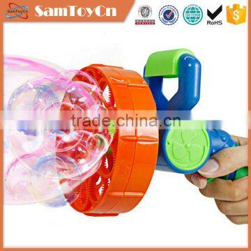 New design plastic battery operated bubble gun