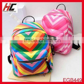 New products hot selling fashion design school backpack bags for women