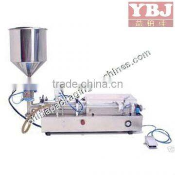 semi automatic horizontal beer filling machine