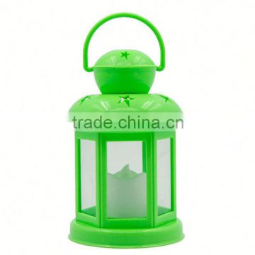 Promotion Poppas BS10 Classic ABS Plastic Cheap colorful decorative lanterns for candles