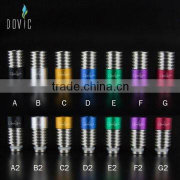 Top quality stainless + aluminum drip tip