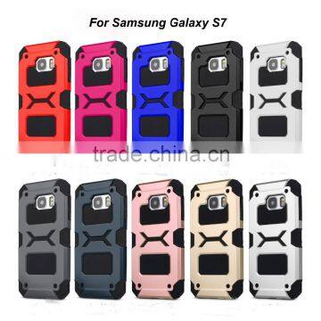 New Products 2016 Hybrid Armor Shockproof Case For Samsung Galaxy S7