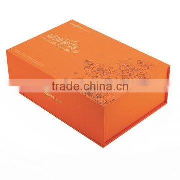 Custom design gift box for olive oil bottle paper box for food package