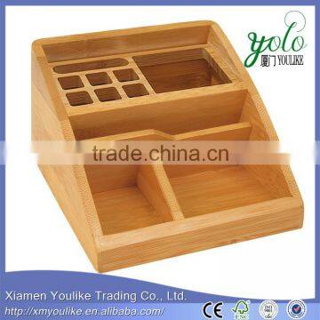 Bamboo pen holder Bamboo Desktop Organiser