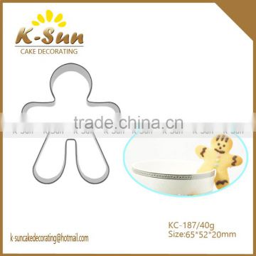 K-sun gingerbread Man cup hanging cookie cutter christmas cake decorating tools