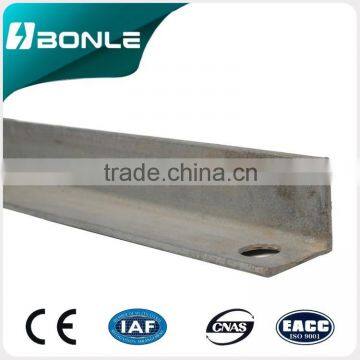 China supplier hot rolled equal-leg steel angles with high standard