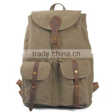 2016 Fashion Laptop Wholesale Blank Canvas Backpacks For School Student Backpack Bag photo-2