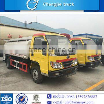 Hot export 5000liters right hand drive oil tank truck